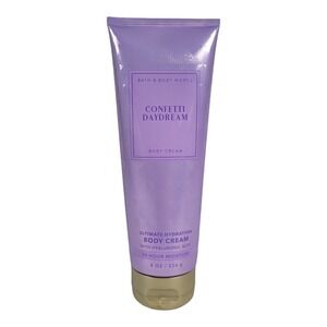 BATH & BODY WORKS CONFETTI DAYDREAM ULTIMATE HYDRATION BODY CREAM LOTION 8 OZ